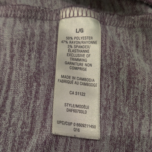 Danskin Cowl Neck Sweater - Purple - Picture 5 of 5